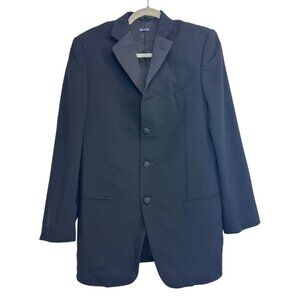 Vtg Giorgio Armani Men’s Size 38R (IT 48 / EU 48) Black Wool Suit Jacket Formal